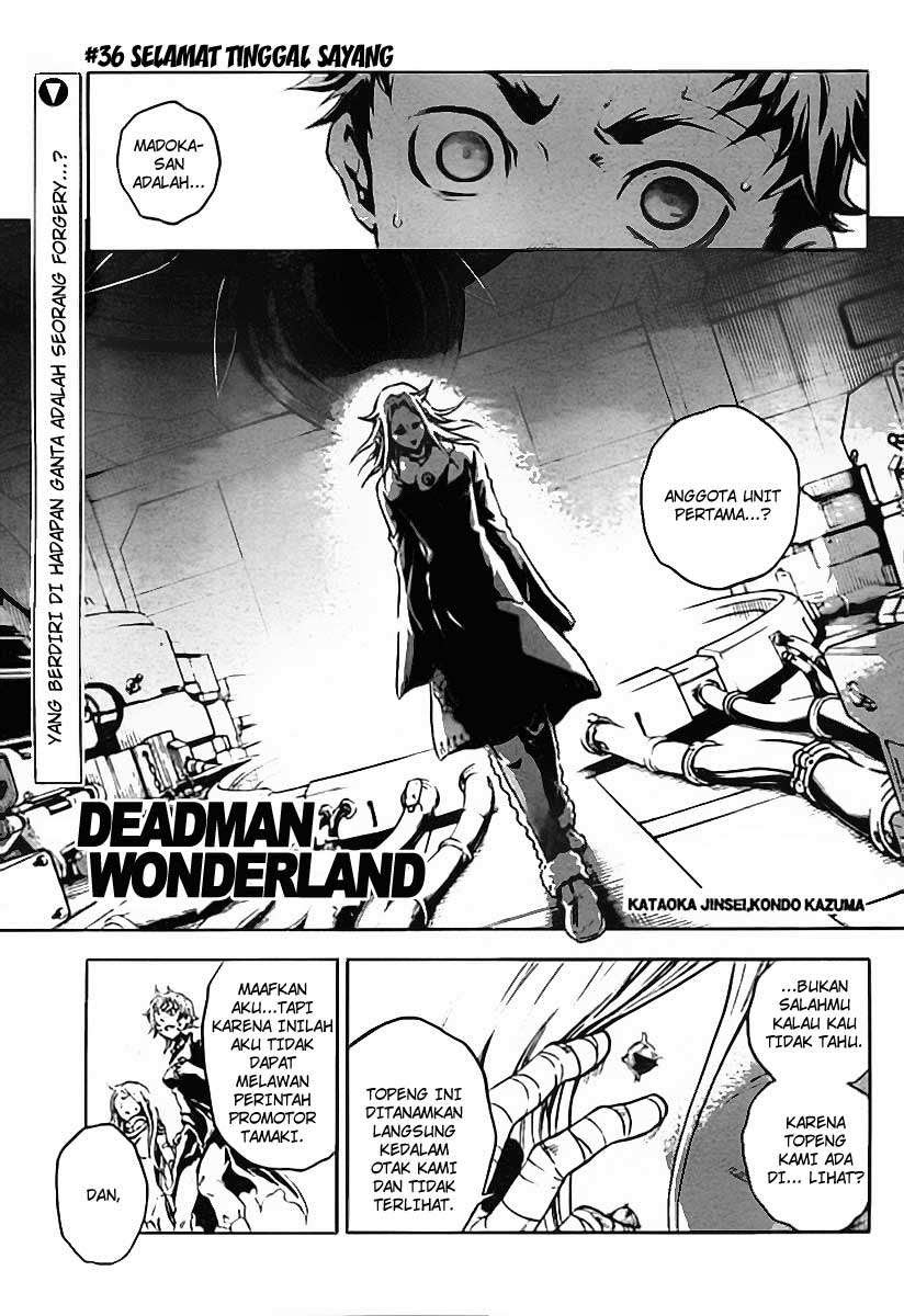 Baca Deadman Wonderland - Chapter 36 halaman 1