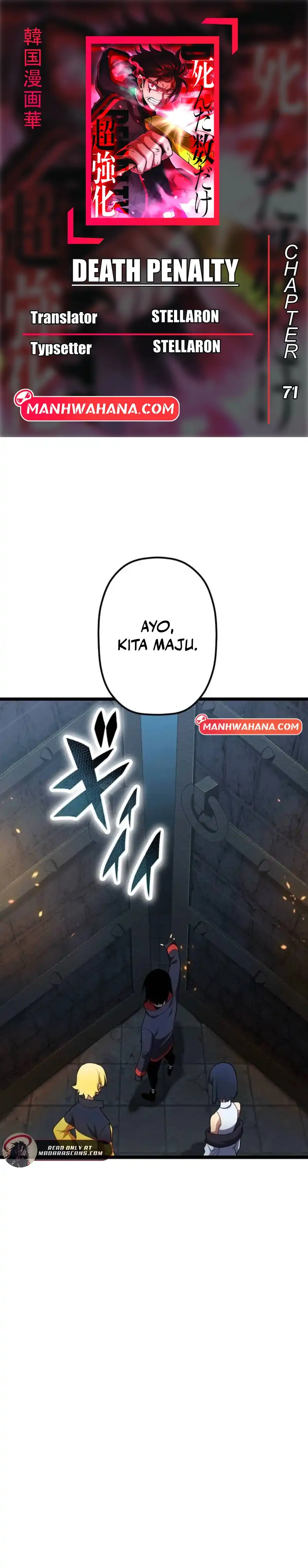 Baca Death Penalty - Chapter 71 halaman 1