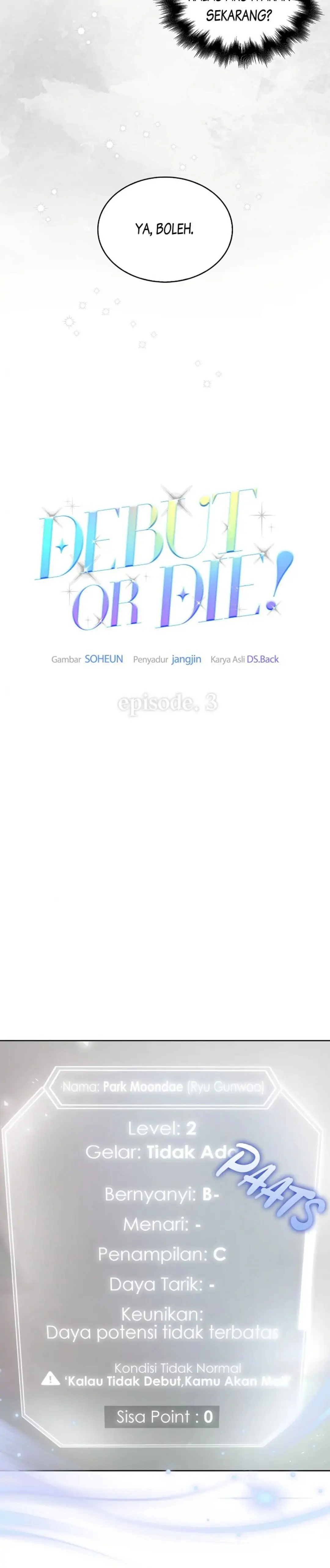 Baca Debut or Die - Chapter 3 halaman 8