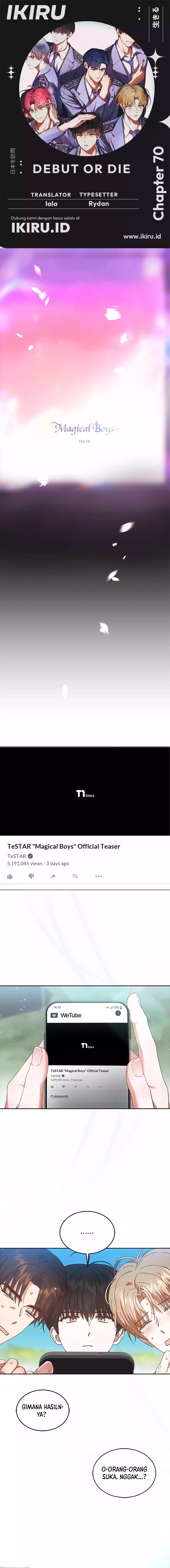 Baca Debut or Die - Chapter 70 halaman 1