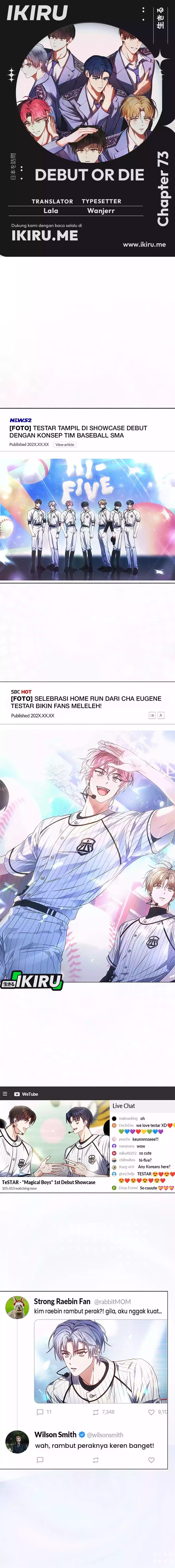 Baca Debut or Die - Chapter 73 halaman 1