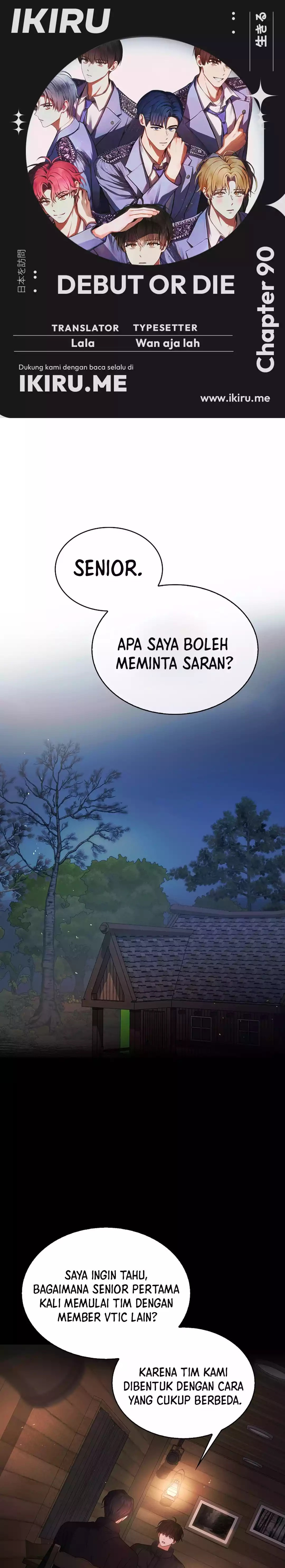 Baca Debut or Die - Chapter 90 halaman 1