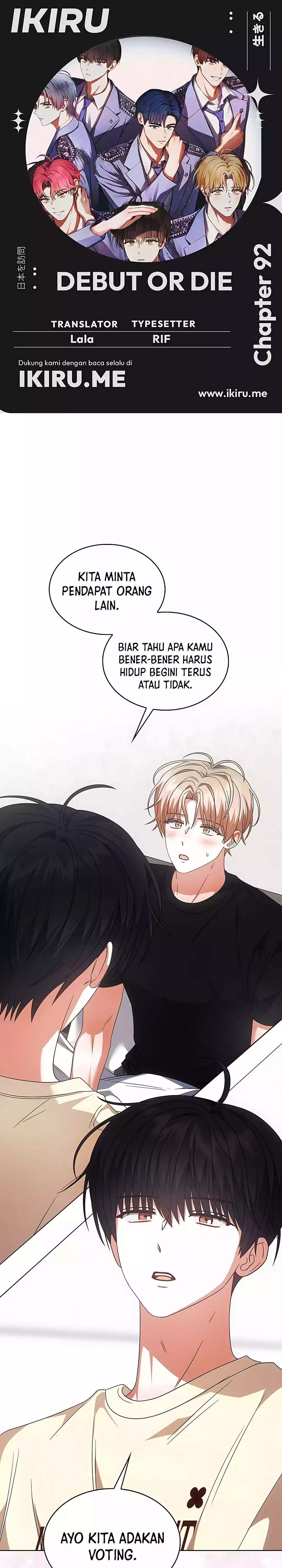 Baca Debut or Die - Chapter 92 halaman 1