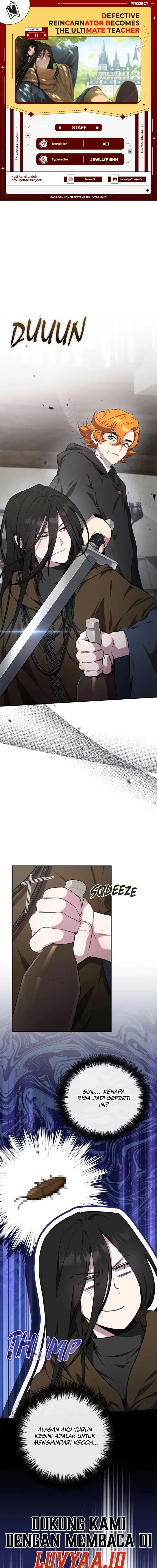 Baca Defective Reincarnator Becomes the Ultimate Teacher - Chapter 11 halaman 1