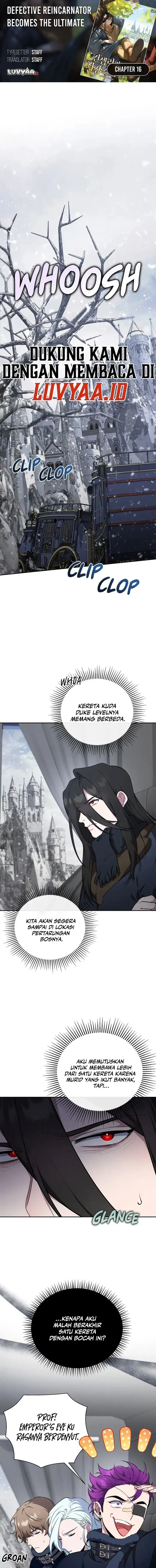 Baca Defective Reincarnator Becomes the Ultimate Teacher - Chapter 16 halaman 1