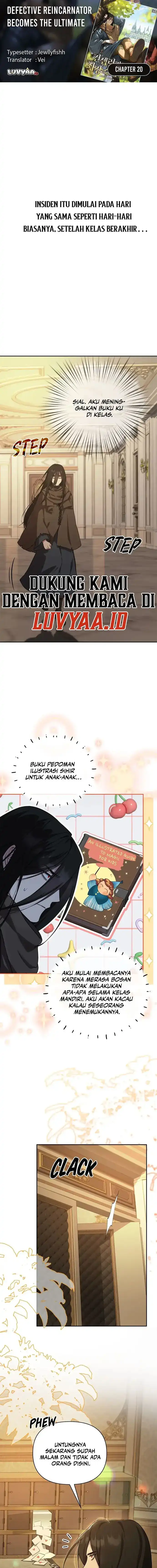 Baca Defective Reincarnator Becomes the Ultimate Teacher - Chapter 20 halaman 1