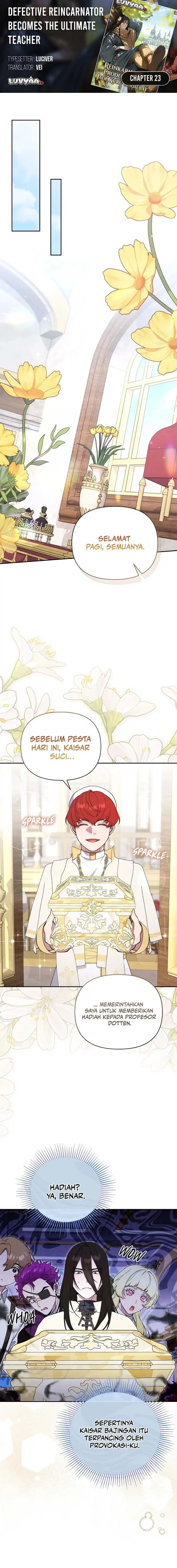 Baca Defective Reincarnator Becomes the Ultimate Teacher - Chapter 23 halaman 1