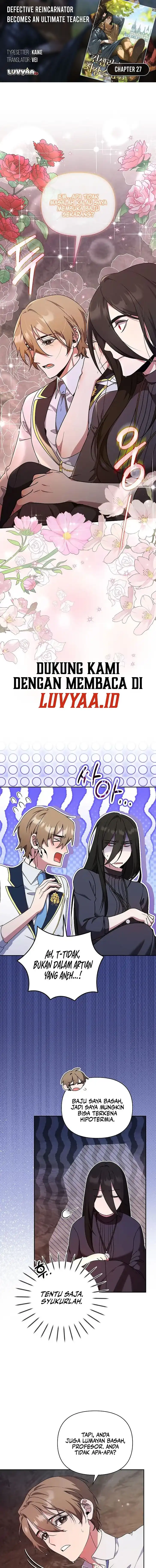 Baca Defective Reincarnator Becomes the Ultimate Teacher - Chapter 27 halaman 1