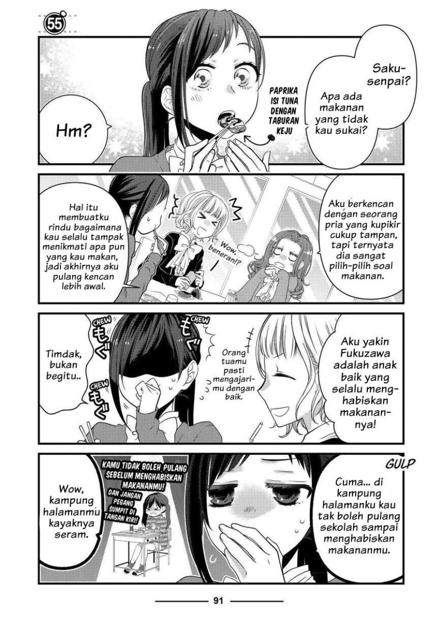 Baca Dekiru Neko wa Kyou mo Yuuutsu - Chapter 55 halaman 1