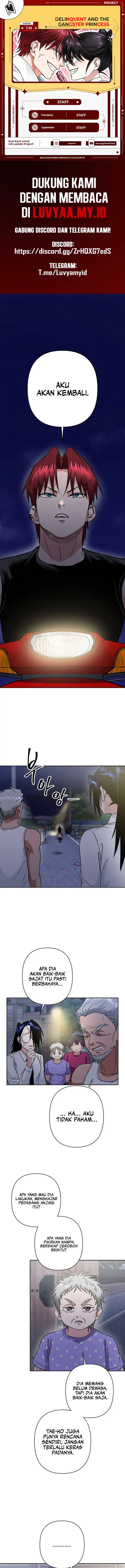 Baca Delinquent and the Gangster Princess - Chapter 08 halaman 1