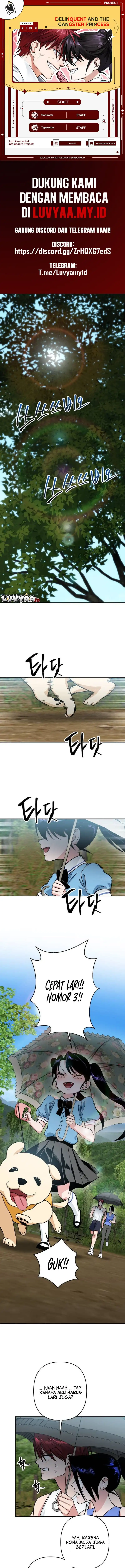 Baca Delinquent and the Gangster Princess - Chapter 09 halaman 1