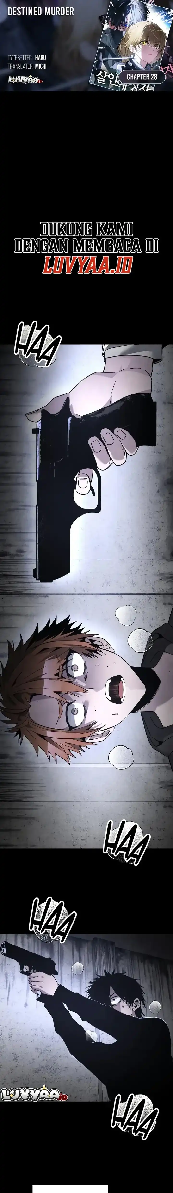 Baca Destined Murderer - Chapter 28 halaman 1