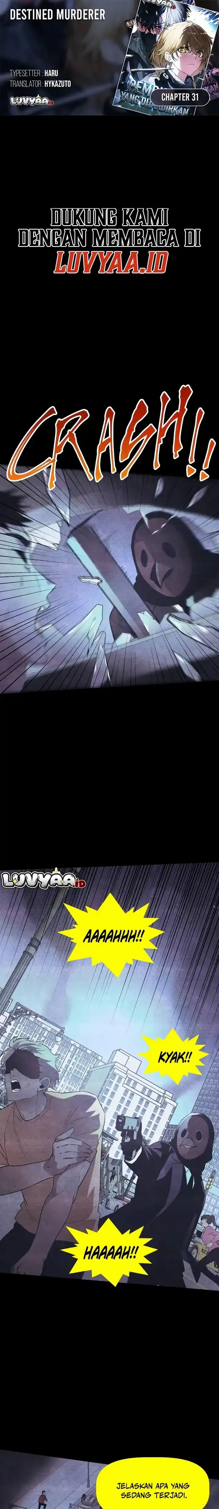 Baca Destined Murderer - Chapter 31 halaman 1