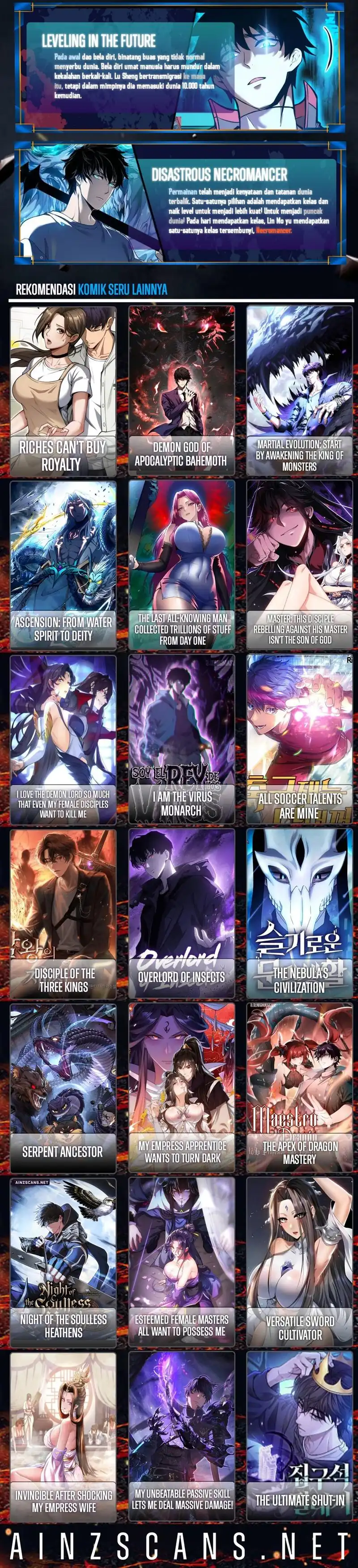 Baca Disastrous Necromancer - Chapter 252 halaman 10