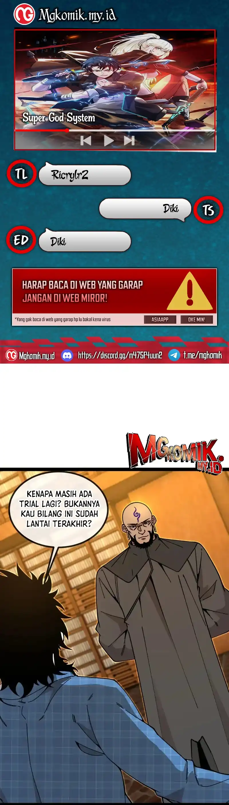 Baca Divine Leveling System - Chapter 191 halaman 1