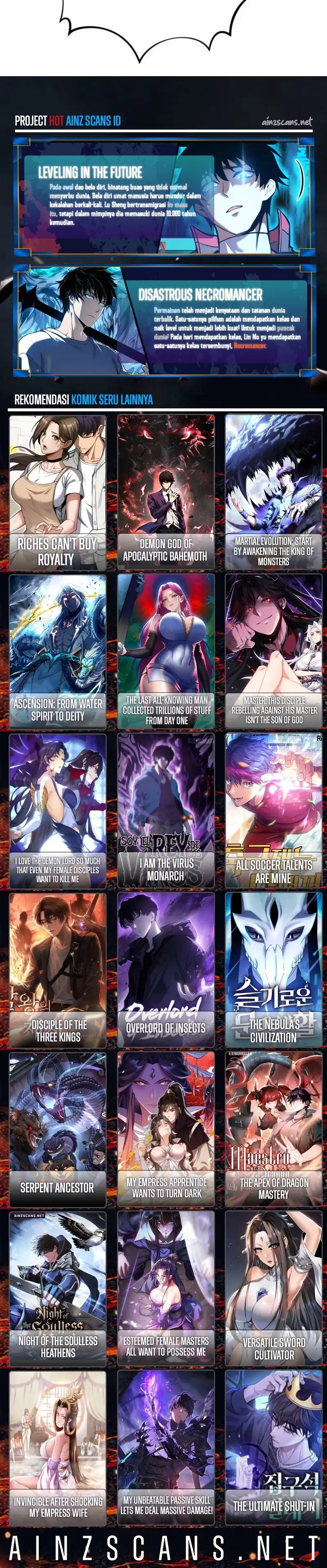 Baca Doomsday꞉ The Emperor's Banner Invites All Female Disciples to Take Their Seats - Chapter 40 halaman 8