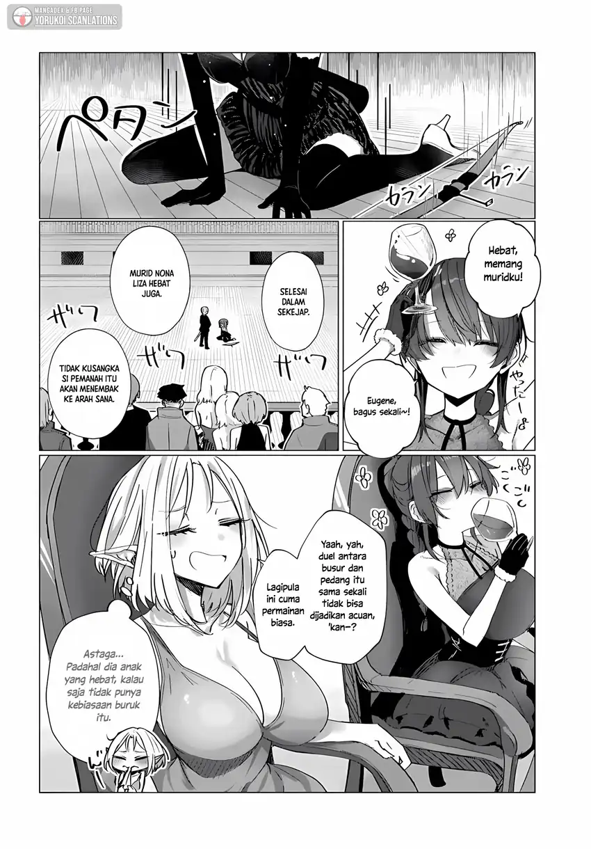 Doukyo Shiteiru Kensei no Onna Shishou ga Kawaisugite Mainichi Shiawase Desu Chapter 09.1 page 28