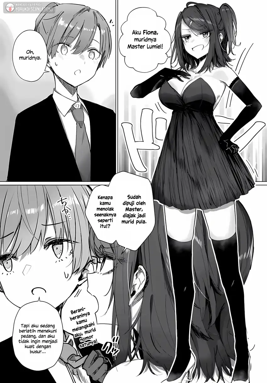 Doukyo Shiteiru Kensei no Onna Shishou ga Kawaisugite Mainichi Shiawase Desu Chapter 09.1 page 4