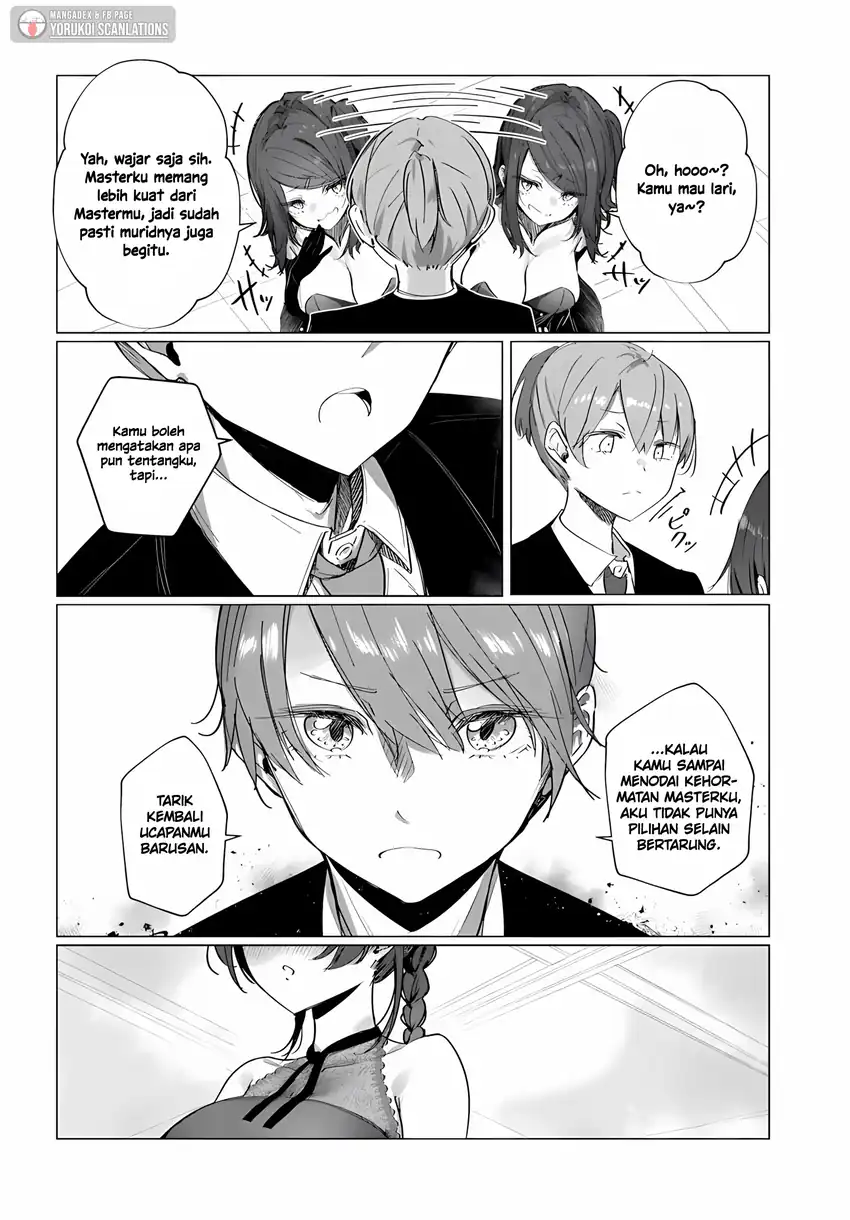 Doukyo Shiteiru Kensei no Onna Shishou ga Kawaisugite Mainichi Shiawase Desu Chapter 09.1 page 8