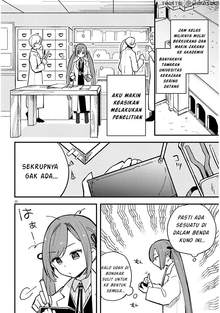 Baca Komik Doumo, Zense de Satsuriku no Madougu wo Tsukutteita Shishaku Reijou desu Chapter 03 halaman 21