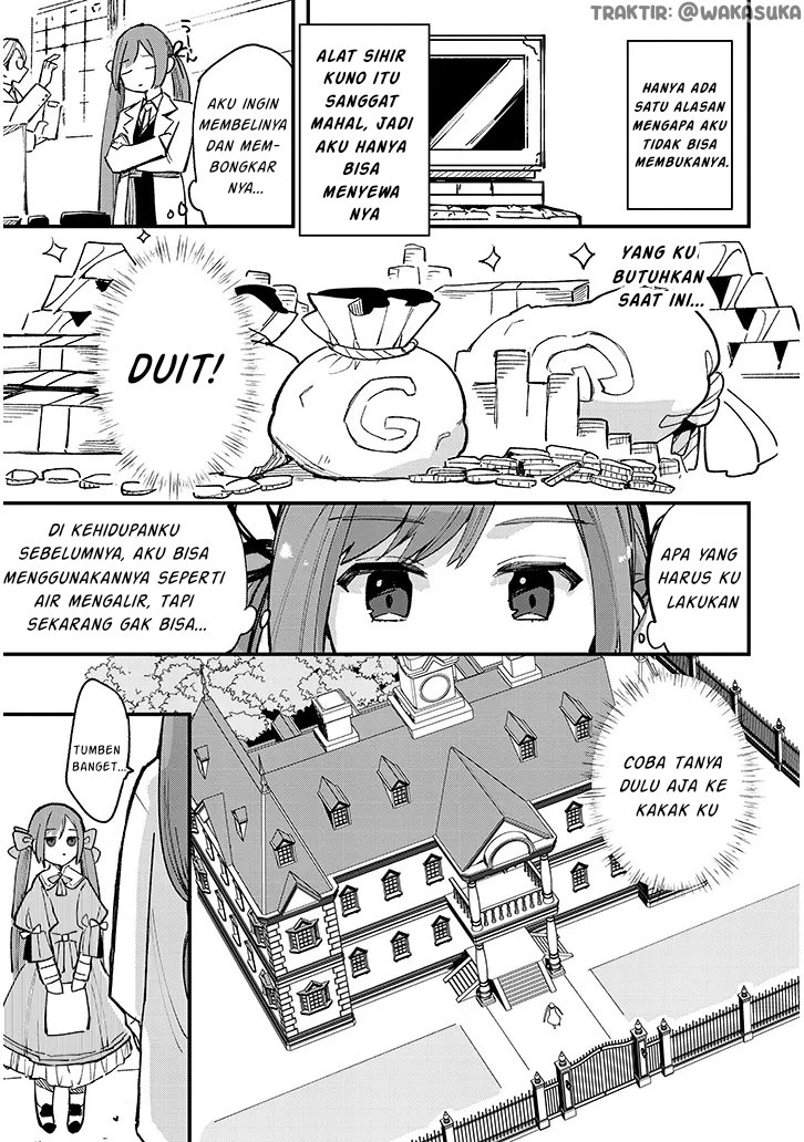 Baca Komik Doumo, Zense de Satsuriku no Madougu wo Tsukutteita Shishaku Reijou desu Chapter 03 halaman 22
