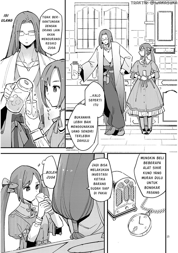 Baca Komik Doumo, Zense de Satsuriku no Madougu wo Tsukutteita Shishaku Reijou desu Chapter 03 halaman 26