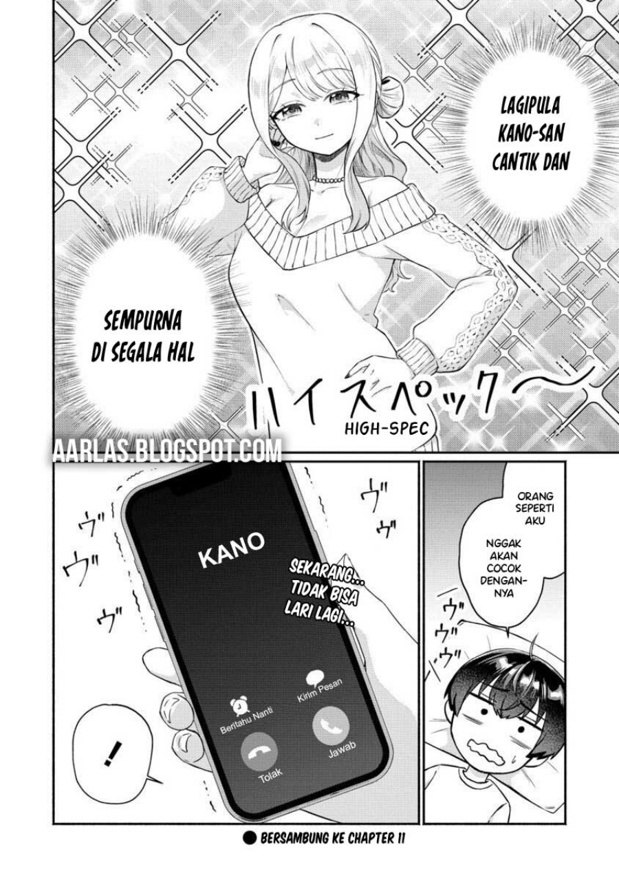 Baca Douyara Ore wa Imadoki Gal na Toshiue Osananajimi kara Gekiomo Kanjou wo Mukerareteiru Rashii - Chapter 10 halaman 19