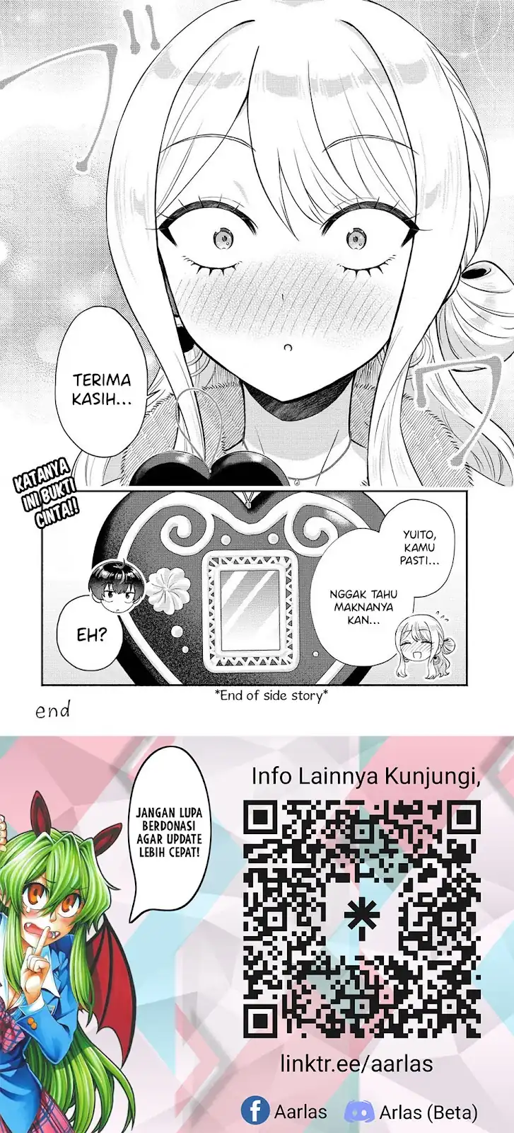 Baca Douyara Ore wa Imadoki Gal na Toshiue Osananajimi kara Gekiomo Kanjou wo Mukerareteiru Rashii - Chapter 11.5 halaman 5