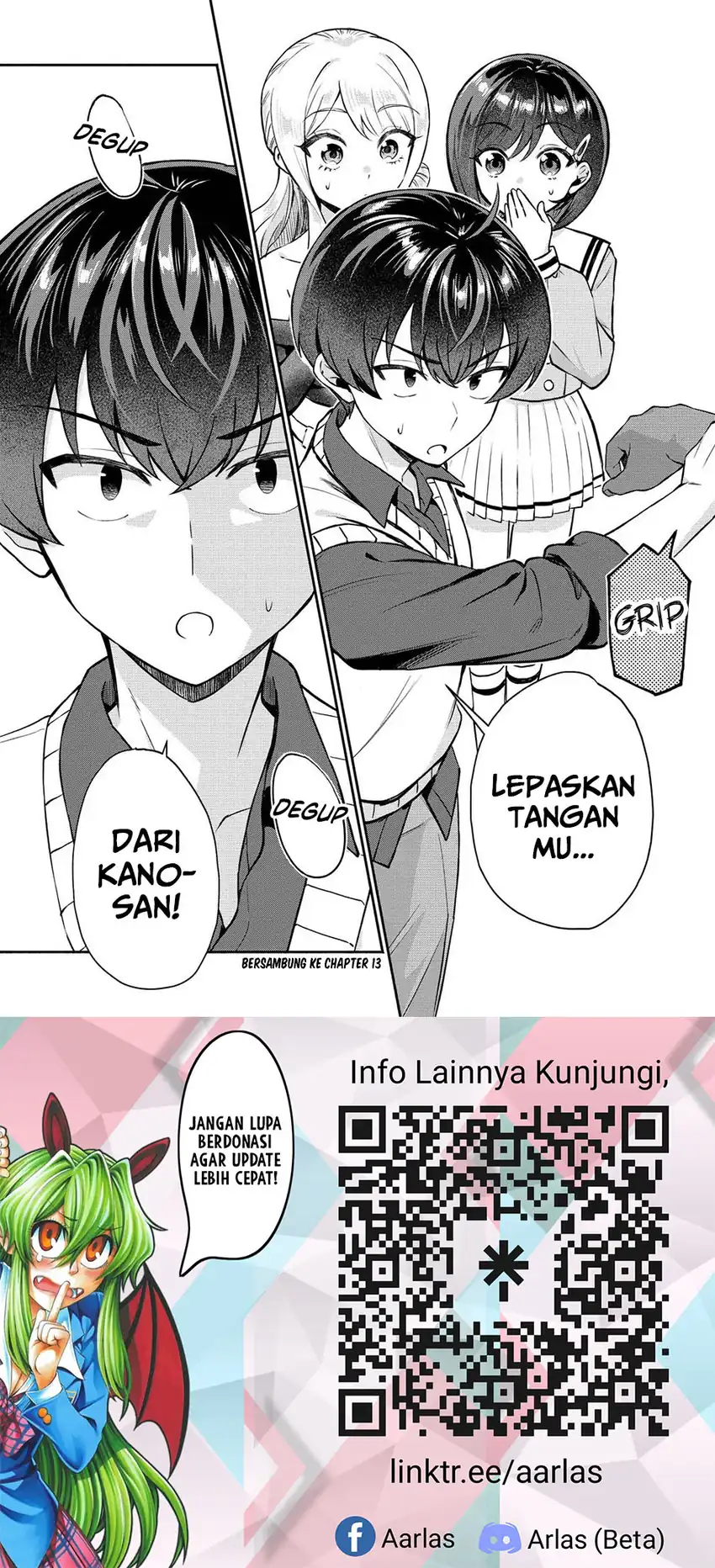 Baca Douyara Ore wa Imadoki Gal na Toshiue Osananajimi kara Gekiomo Kanjou wo Mukerareteiru Rashii - Chapter 12 halaman 18
