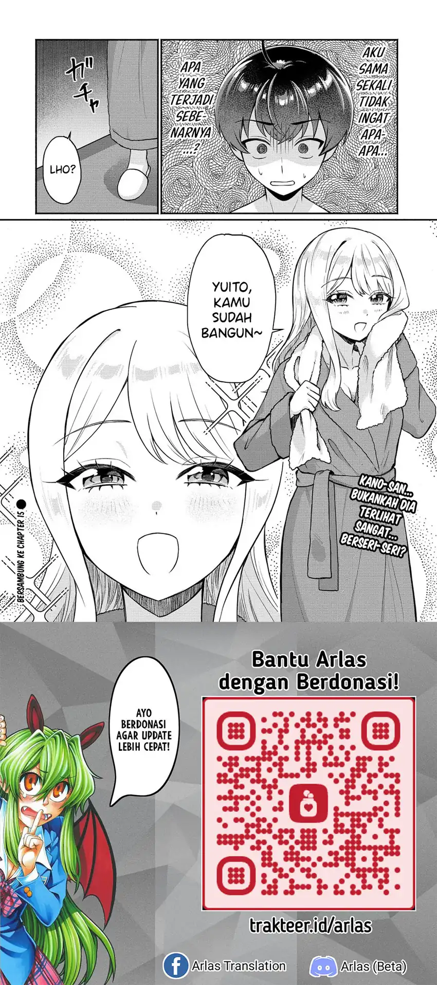 Baca Douyara Ore wa Imadoki Gal na Toshiue Osananajimi kara Gekiomo Kanjou wo Mukerareteiru Rashii - Chapter 14 halaman 15