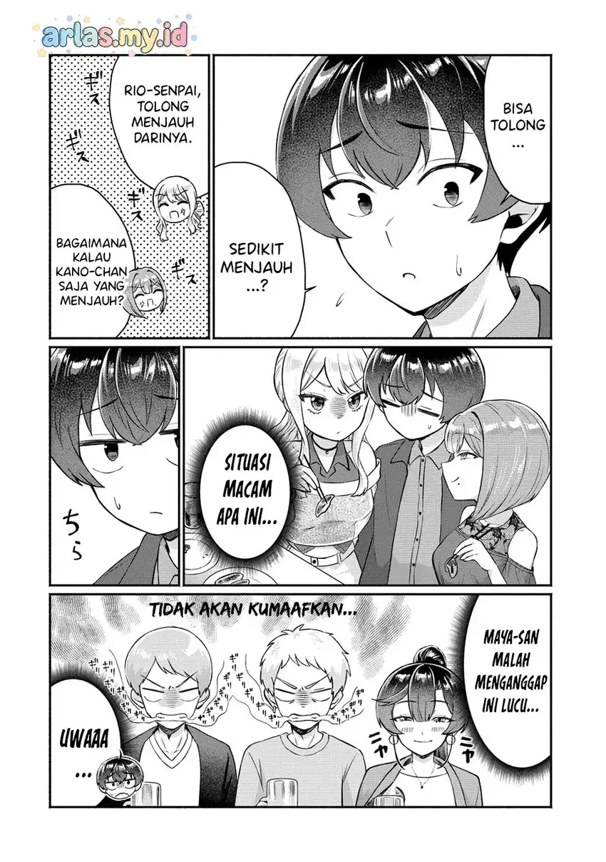 Baca Douyara Ore wa Imadoki Gal na Toshiue Osananajimi kara Gekiomo Kanjou wo Mukerareteiru Rashii - Chapter 14 halaman 7