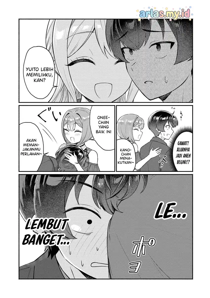 Baca Douyara Ore wa Imadoki Gal na Toshiue Osananajimi kara Gekiomo Kanjou wo Mukerareteiru Rashii - Chapter 14 halaman 8