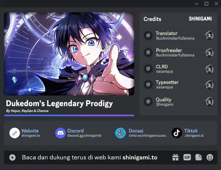 Baca Dukedom's Legendary Prodigy - Chapter 34 halaman 1