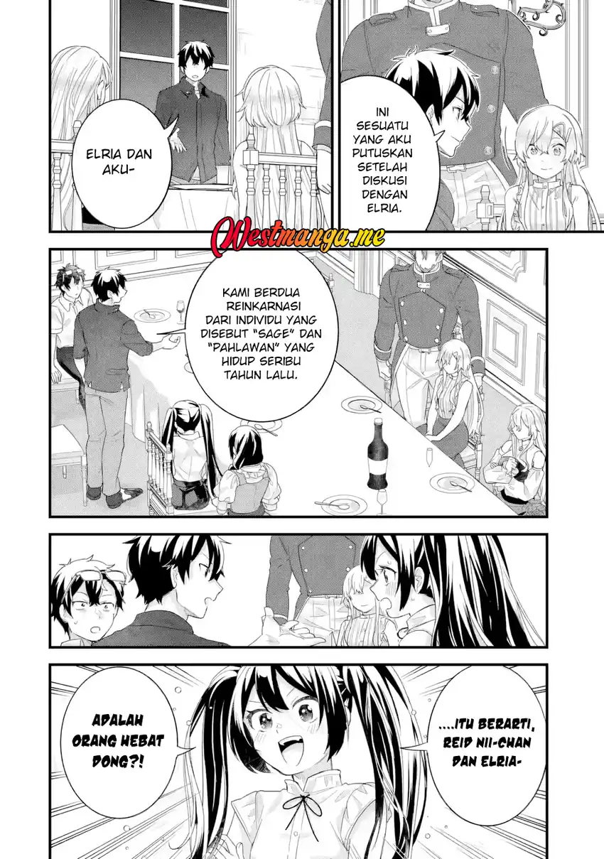 Baca Eiyuu to Kenja no Tensei Kon - Chapter 33 halaman 22