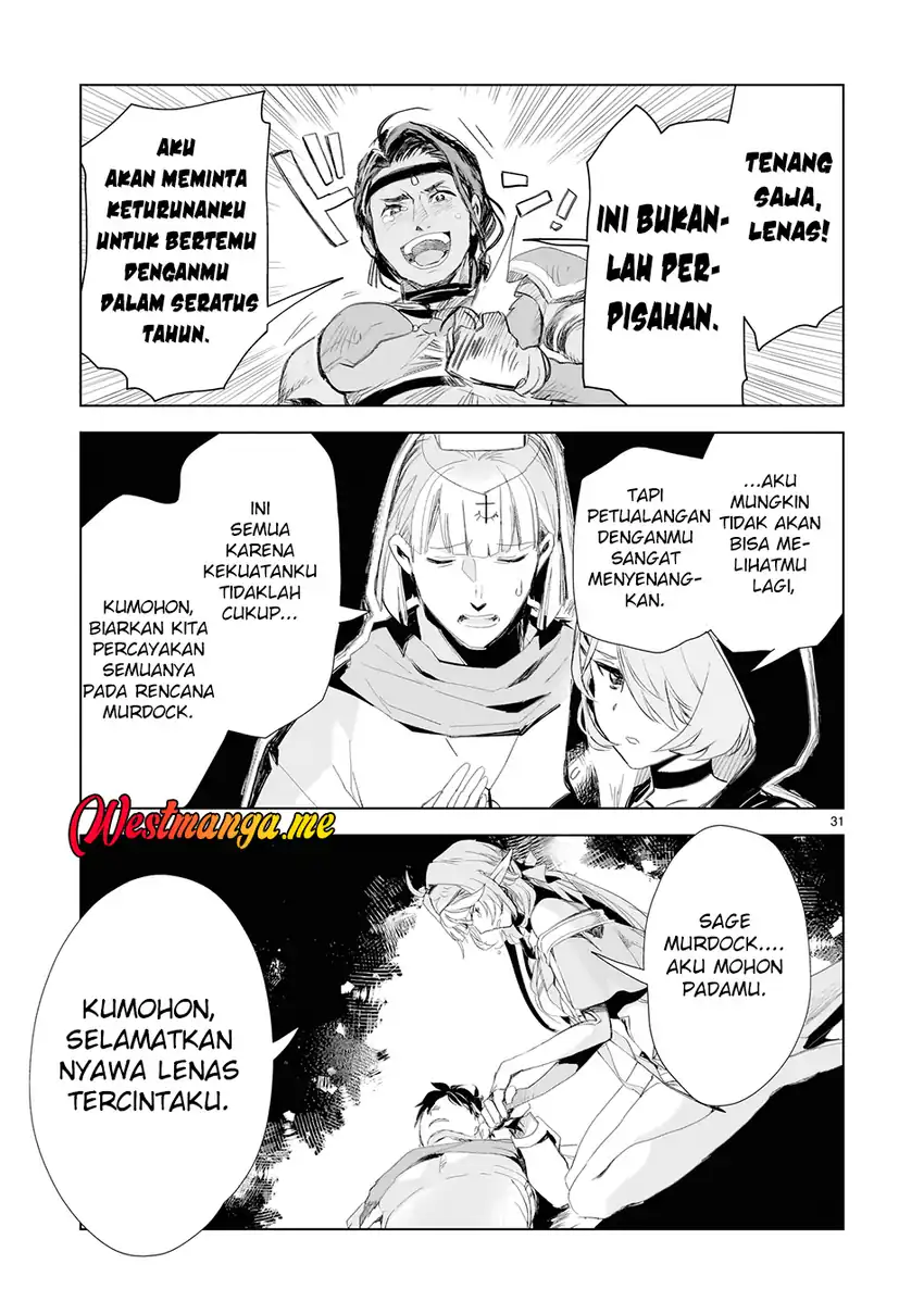 Baca Elf Tsuma to Hajimeru Yuukyuu no Tabi ~Densetsu no Yuusha, Aisuru Elf to Tomoni 100-nen Mae ni Sukutta Sekai wo Tabisuru~ - Chapter 01 halaman 28