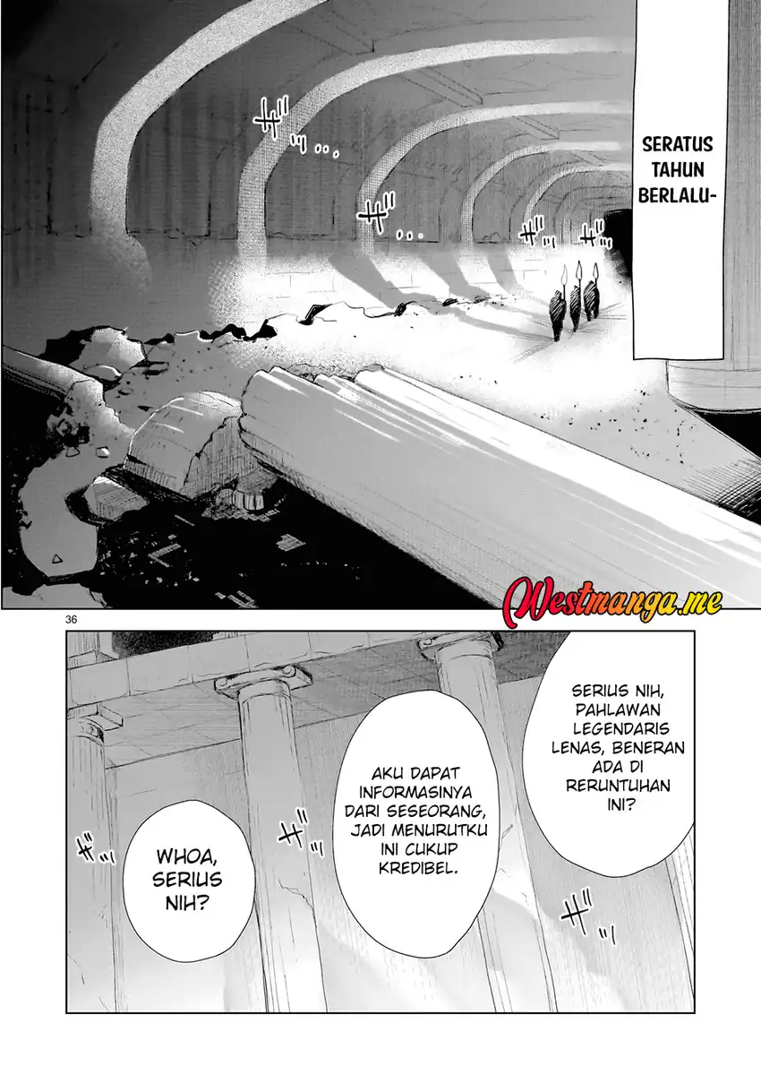 Baca Elf Tsuma to Hajimeru Yuukyuu no Tabi ~Densetsu no Yuusha, Aisuru Elf to Tomoni 100-nen Mae ni Sukutta Sekai wo Tabisuru~ - Chapter 01 halaman 31