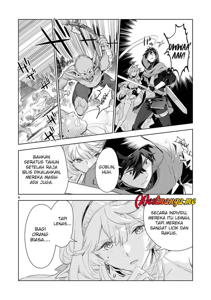 Baca Elf Tsuma to Hajimeru Yuukyuu no Tabi ~Densetsu no Yuusha, Aisuru Elf to Tomoni 100-nen Mae ni Sukutta Sekai wo Tabisuru~ - Chapter 03 halaman 6