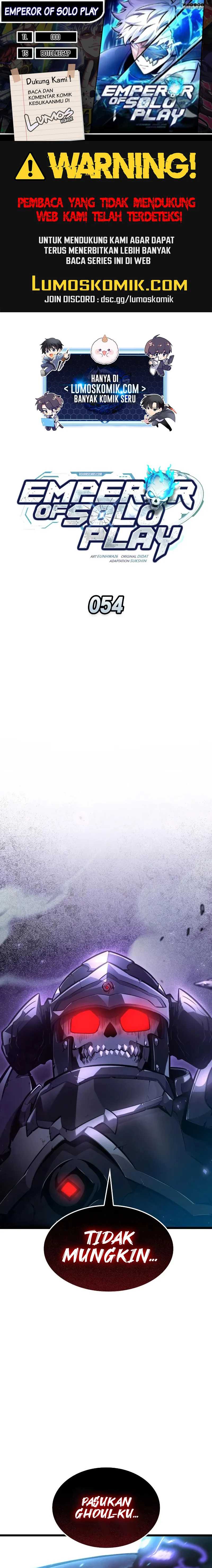 Baca Emperor Of Solo Play - Chapter 54 halaman 1