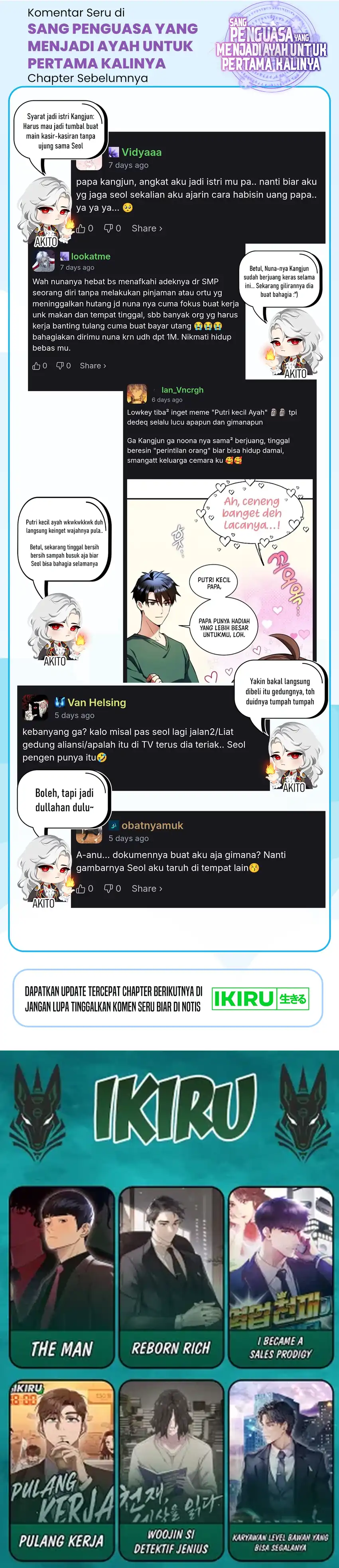 Baca Even the Absolute Being Is a First-Time Dad - Chapter 31 halaman 48