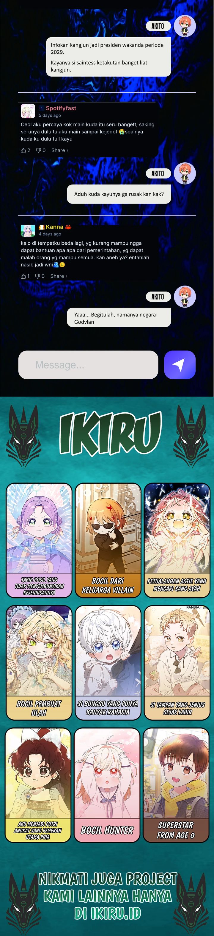 Baca Even the Absolute Being Is a First-Time Dad - Chapter 40 halaman 45