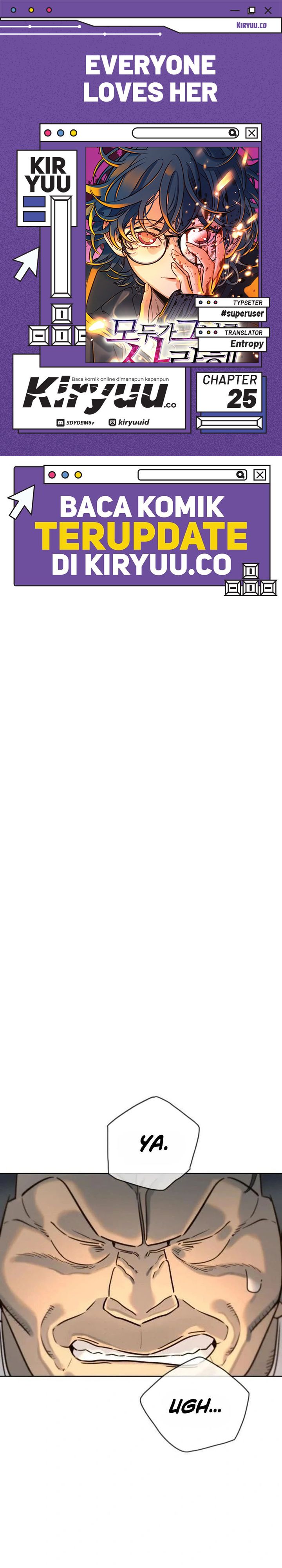 Baca Everyone Loves Her - Chapter 25 halaman 1