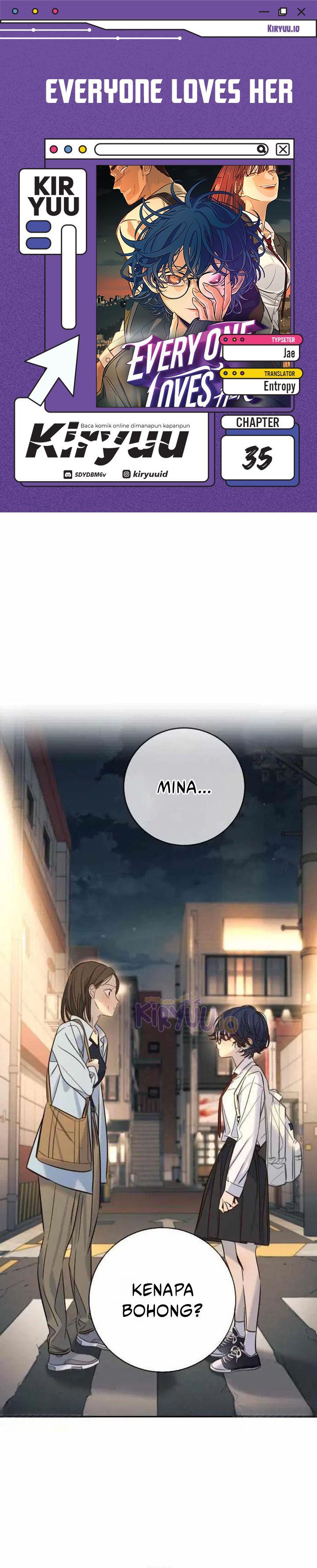 Baca Everyone Loves Her - Chapter 35 halaman 1