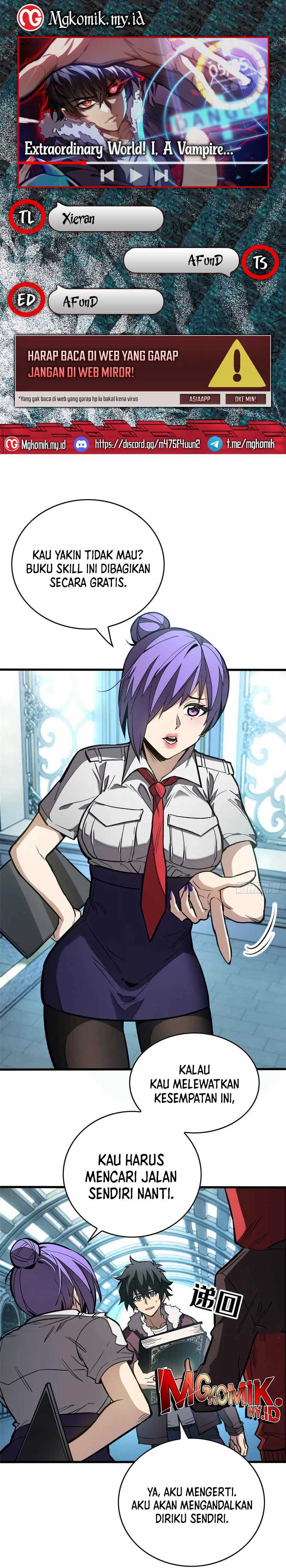 Extraordinary World?! Me… A Vampire?! Chapter 04 page 2