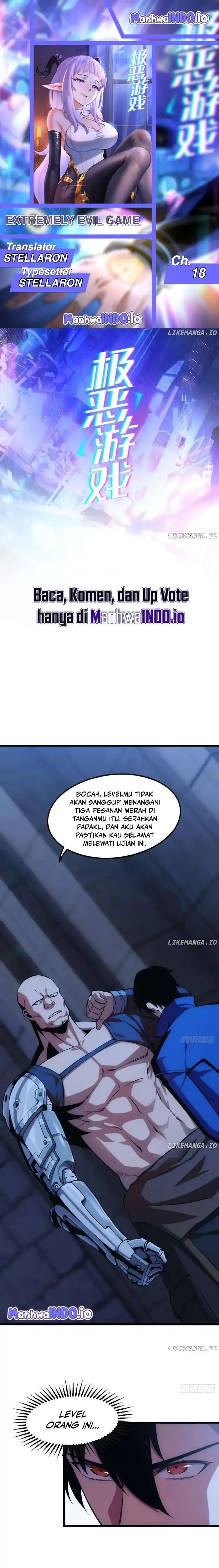 Baca Extremely Evil Game - Chapter 18 halaman 1