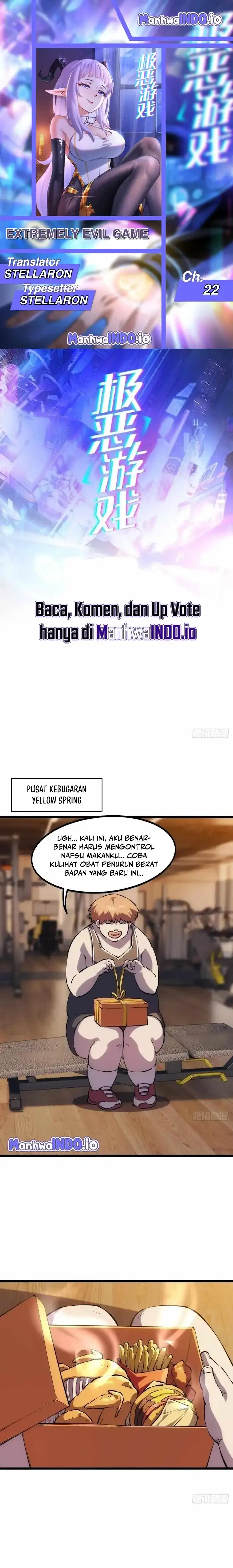 Baca Extremely Evil Game - Chapter 22 halaman 1