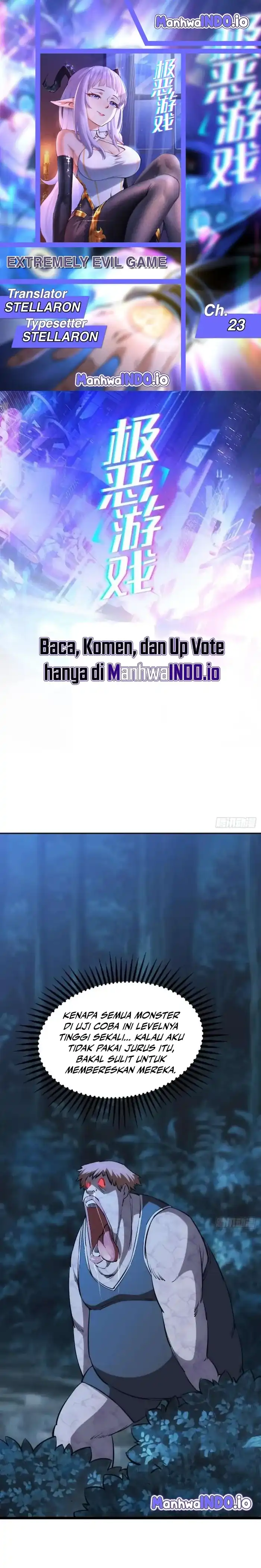 Baca Extremely Evil Game - Chapter 23 halaman 1