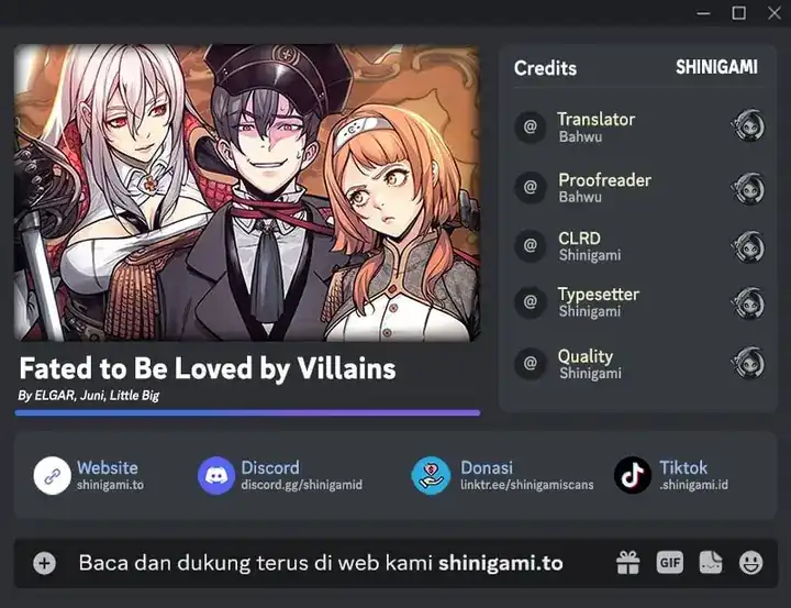 Baca Fated To Be Loved By Villains Chapter 44 - Halaman 1 Baca Fated To Be Loved By Villains - Chapter 44 halaman 1