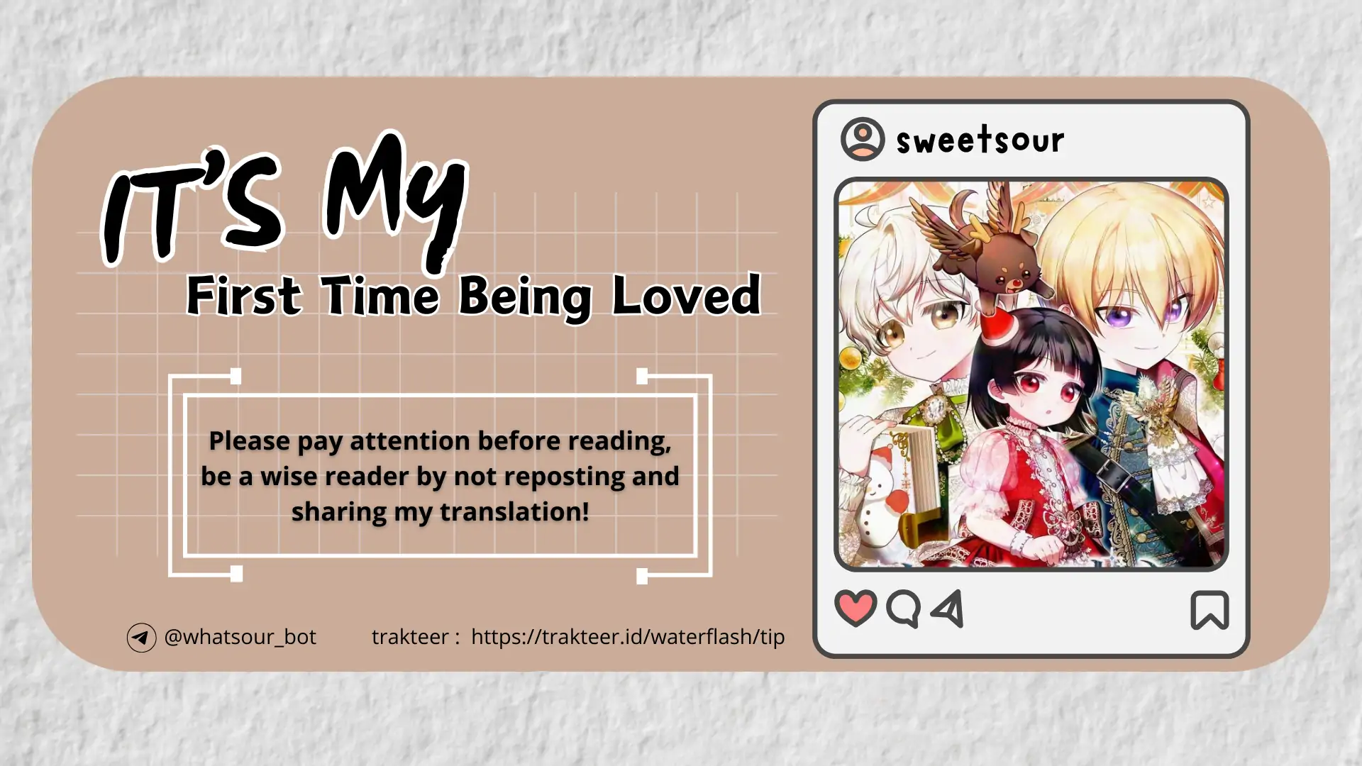 Baca First Time as a Loved Youngest Child - Chapter 60 halaman 1