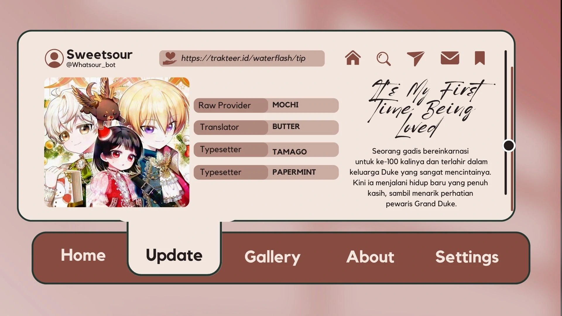 Baca First Time as a Loved Youngest Child - Chapter 68 halaman 2