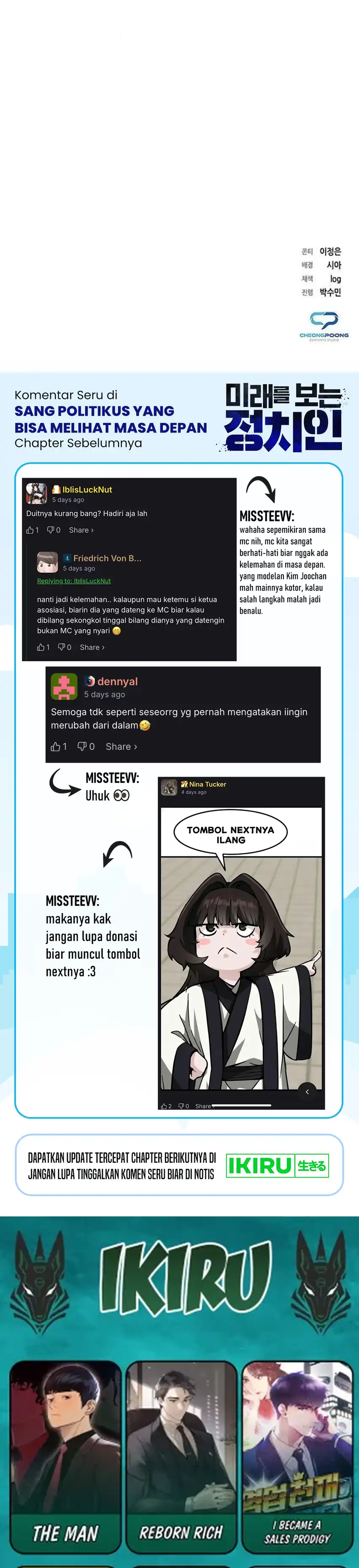 Baca Foresighting Politician The Politician Who Can See the Future - Chapter 16 halaman 40